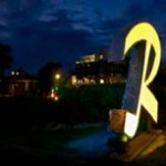 LETTER “R” ( PUBLIC ART BY CLAYTON OREHEK )